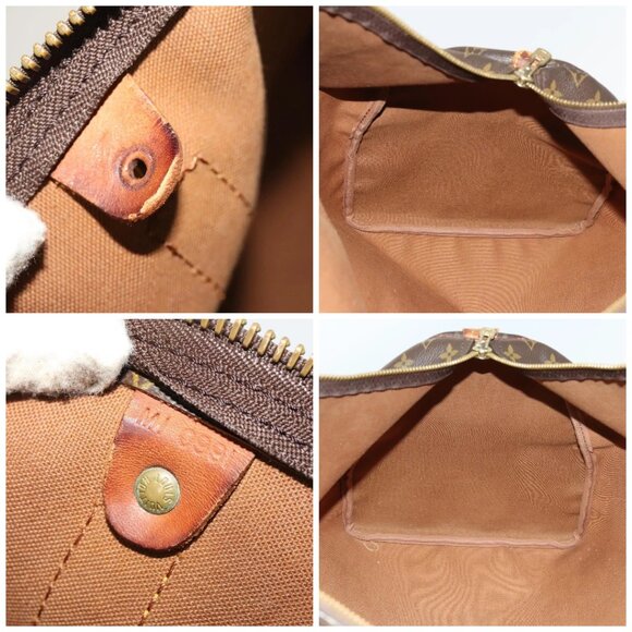 LOUIS VUITTON Monogram Keepall 55 Boston Bag - Picture 15 of 16